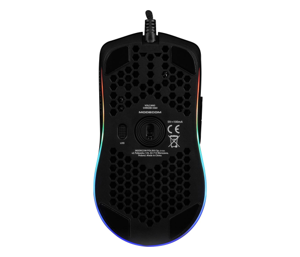 MODECOM Przewodowa mysz optyczna Volcano Shinobi 3360 Czarna M-MC-SHINOBI-3360-100 - 547792 - zdjęcie 7